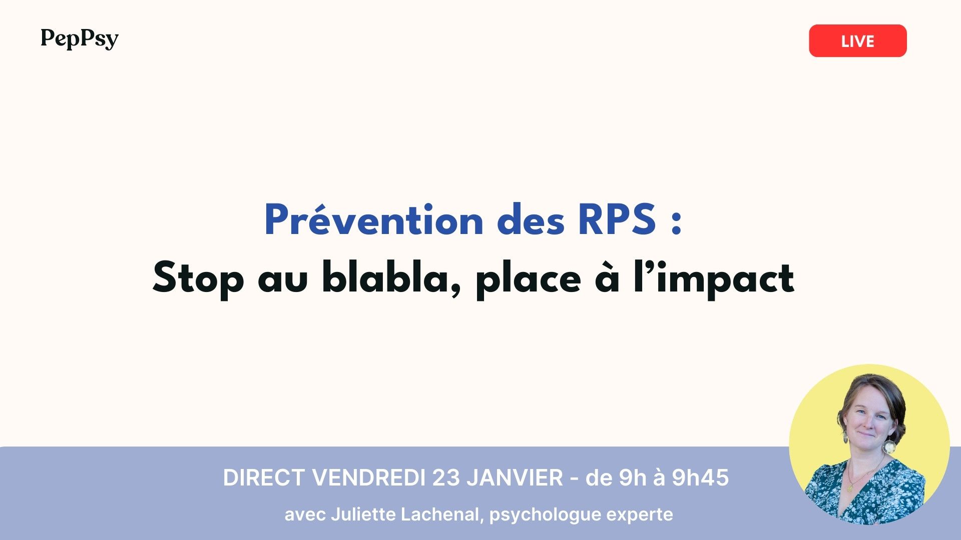 Stop au blabla