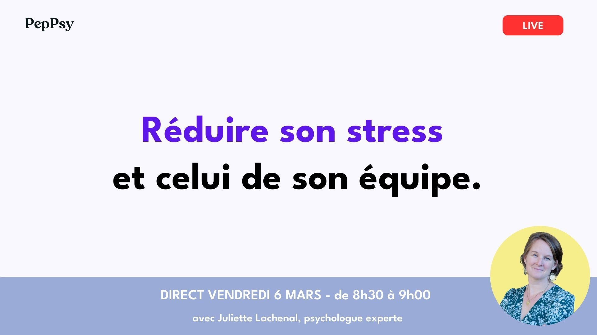 Réduire son stress et celui de son équipe